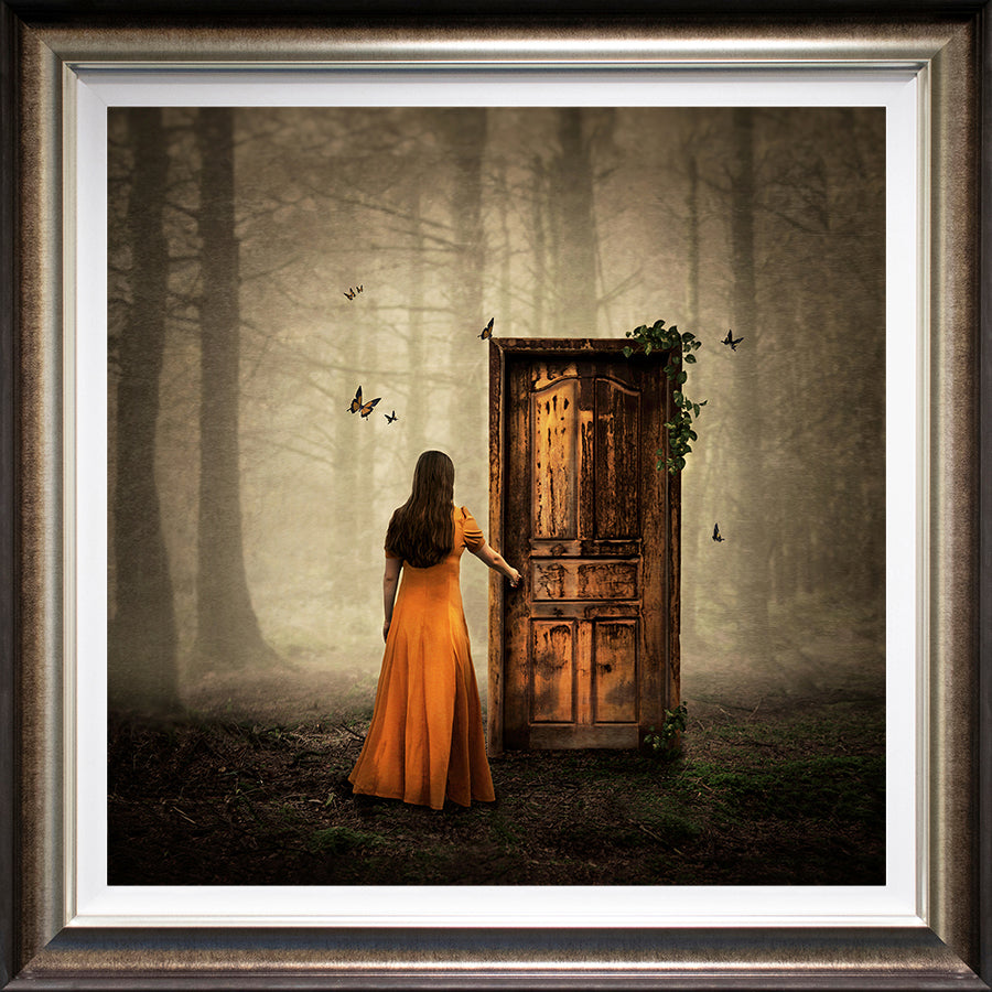 Michelle Mackie - 'As One Door Shuts...' - Framed Limited Edition Art