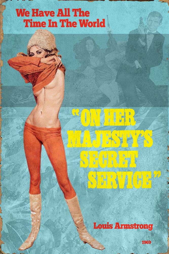 Linda Charles - '1969 - On Her Majesty's Secret Service' - Framed Limited Edition