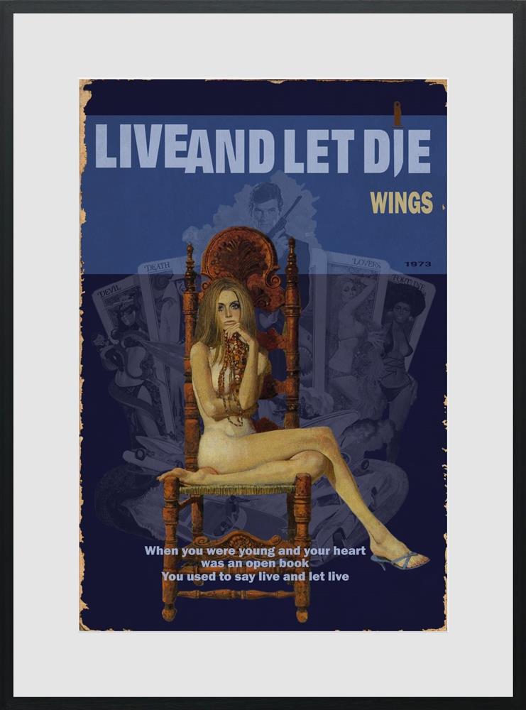 Linda Charles - '1973 - Live And Let Die' - Framed Limited Edition