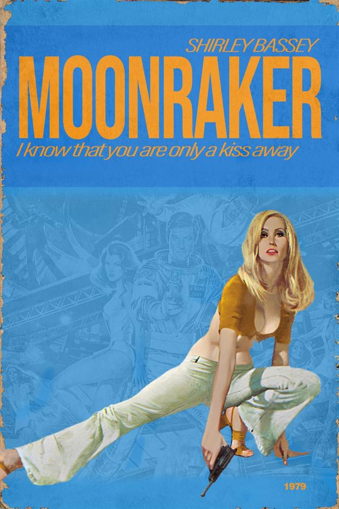 Linda Charles - '1979 - Moonraker' - Framed Limited Edition
