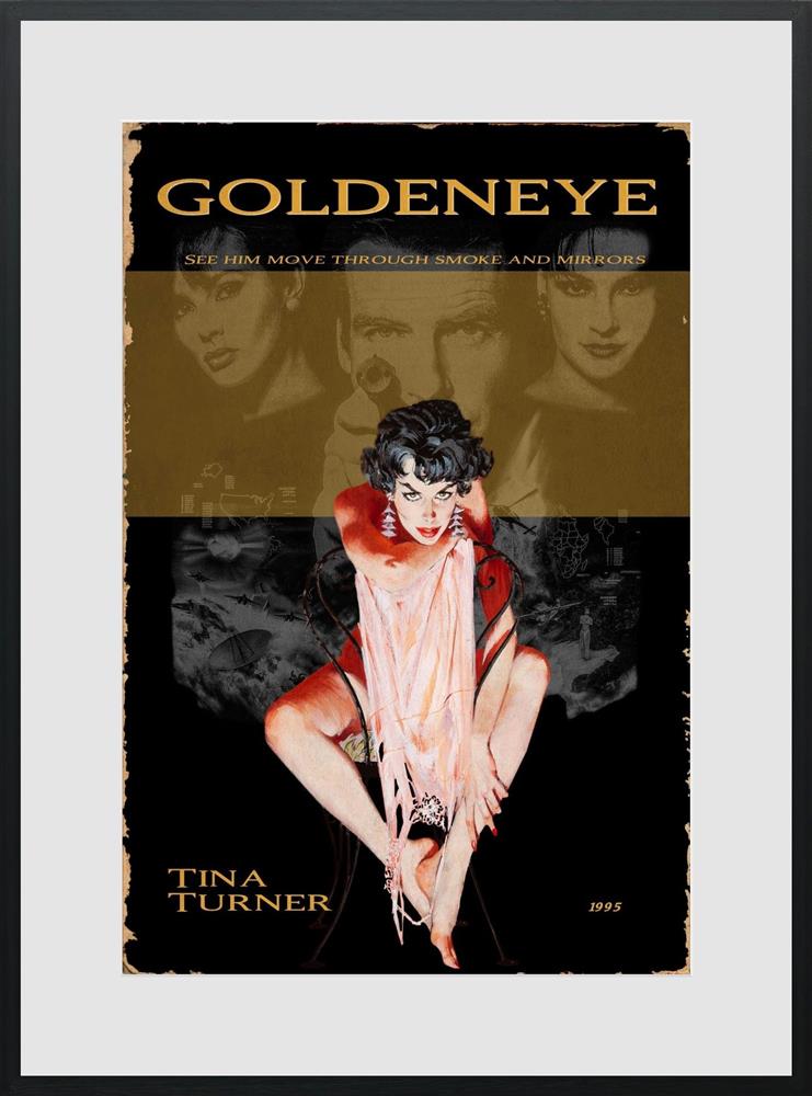 Linda Charles - '1995 - Goldeneye' - Framed Limited Edition
