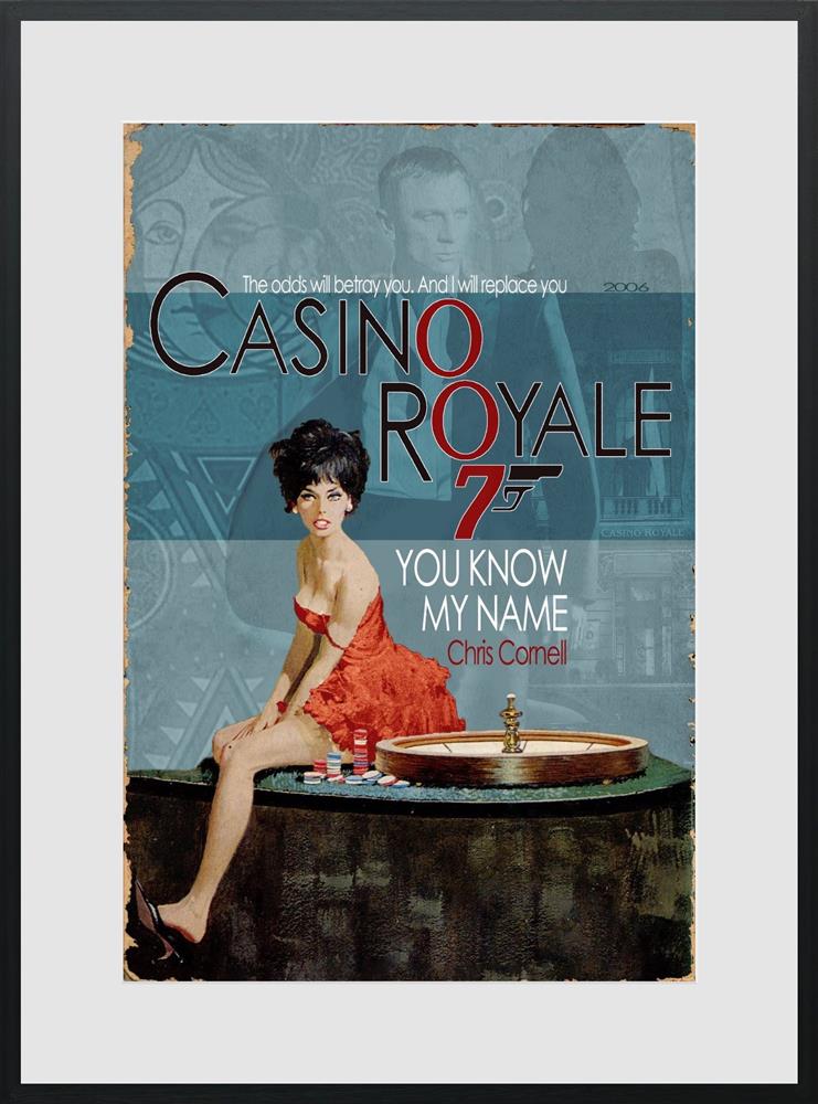 Linda Charles - '2006 - Casino Royale' - Framed Limited Edition