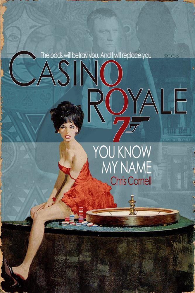 Linda Charles - '2006 - Casino Royale' - Framed Original Artwork