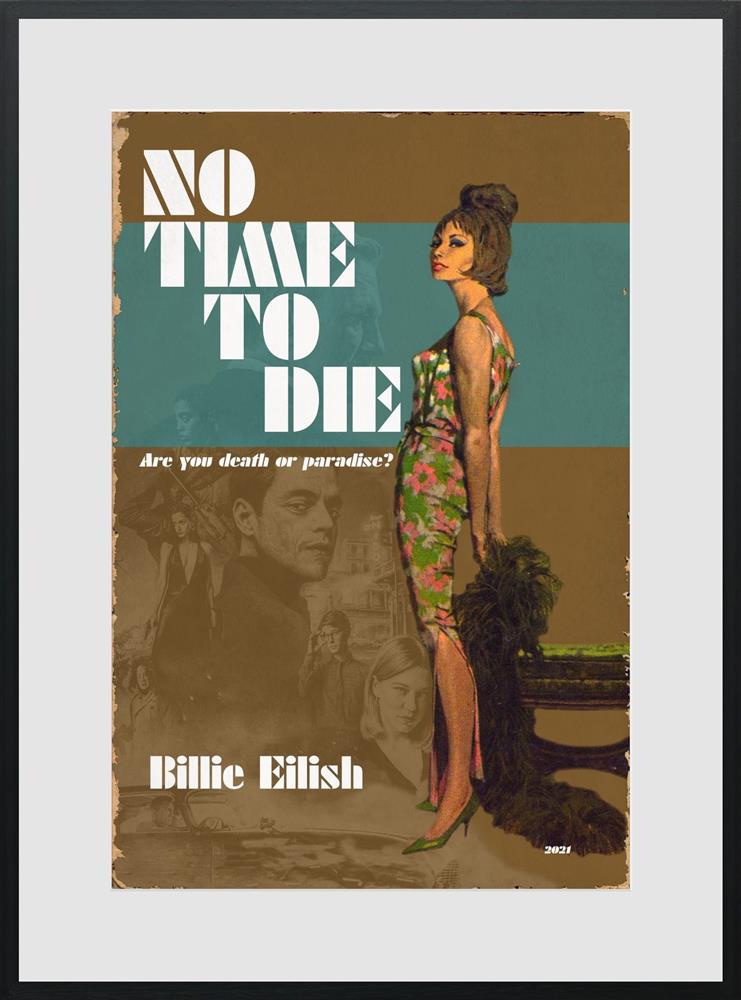 Linda Charles - '2021 - No Time To Die' - Framed Limited Edition