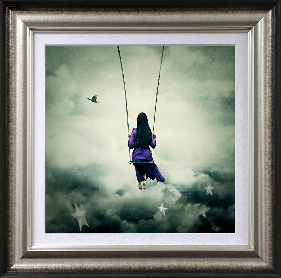 Michelle Mackie - 'Above The Night Sky' - Framed Limited Edition Art
