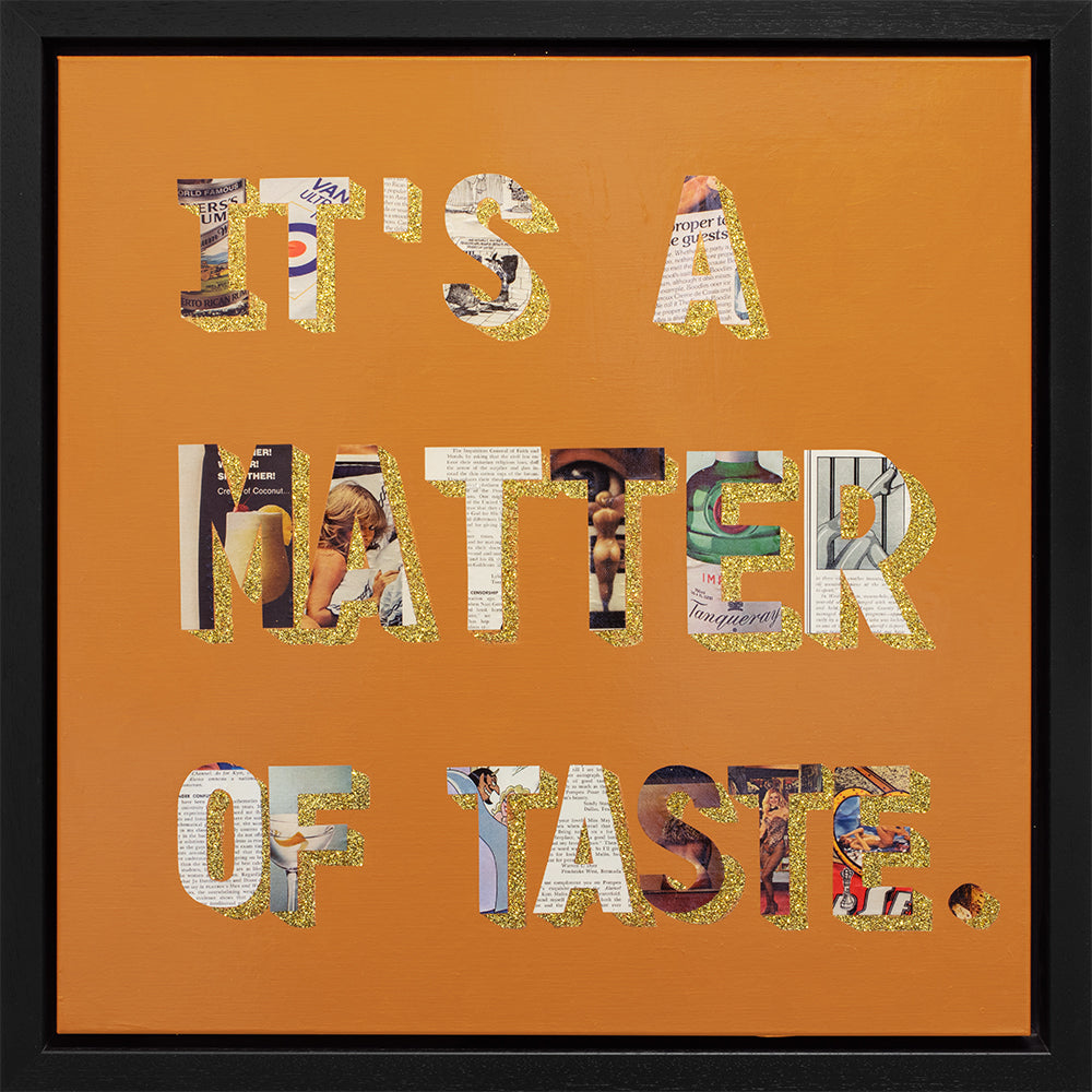 Chess - 'It's A Matter Of Taste' - Framed Original Artwork