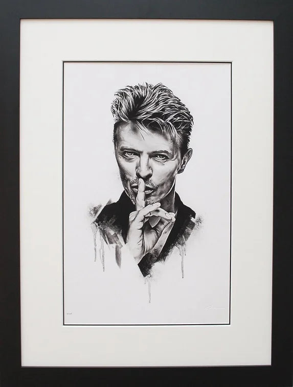 Gary Mossman - 'David Bowie' - Framed Limited Edition