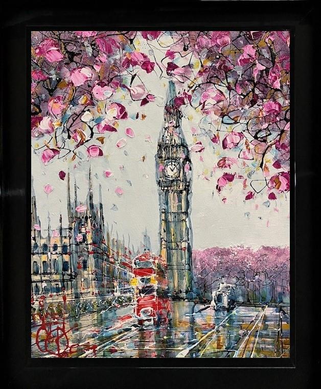 Nigel Cooke - 'Ben Under Blossom' - Framed Original Artwork