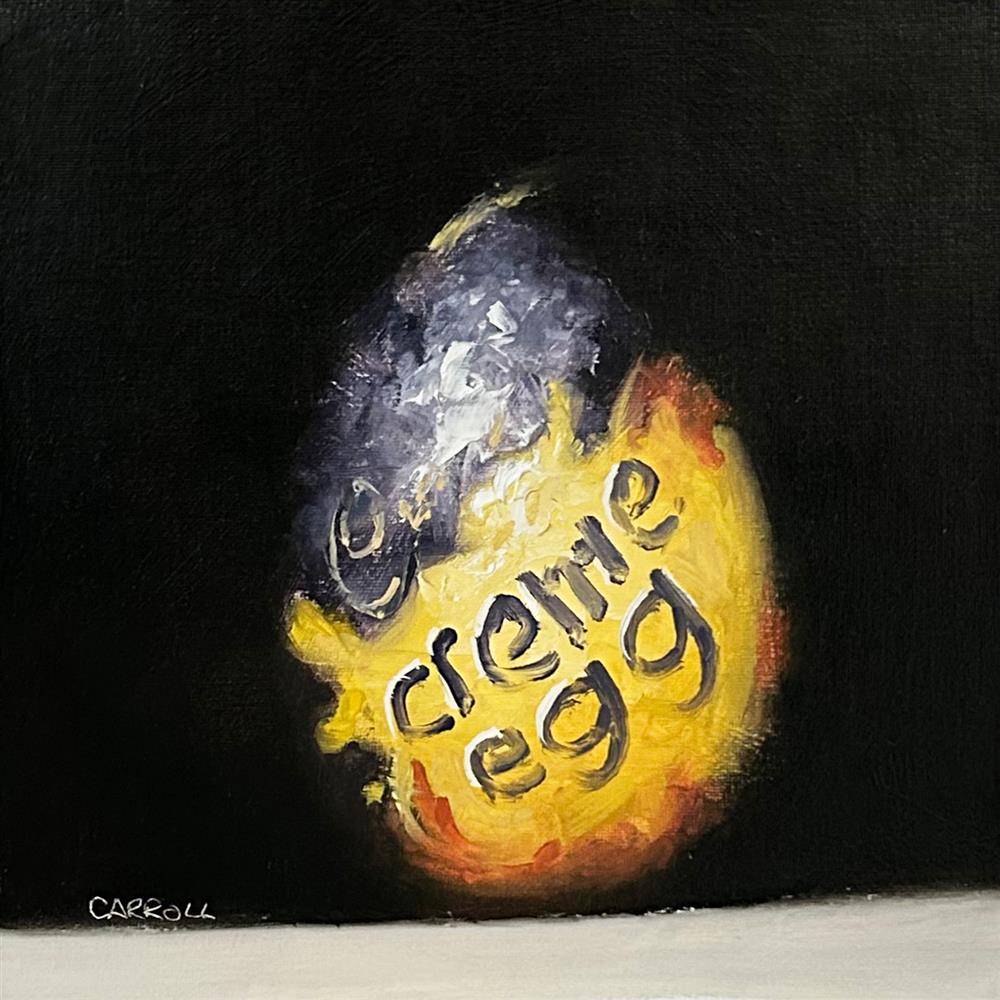 Neil Carroll -  'Creme Egg' - Framed Original Painting