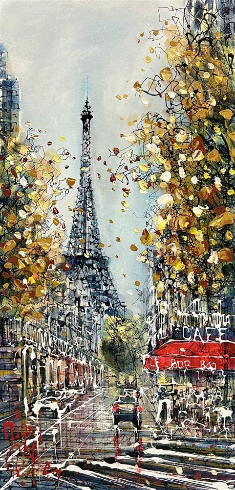 Nigel Cooke - 'Paris Views'  - Framed Original Artwork