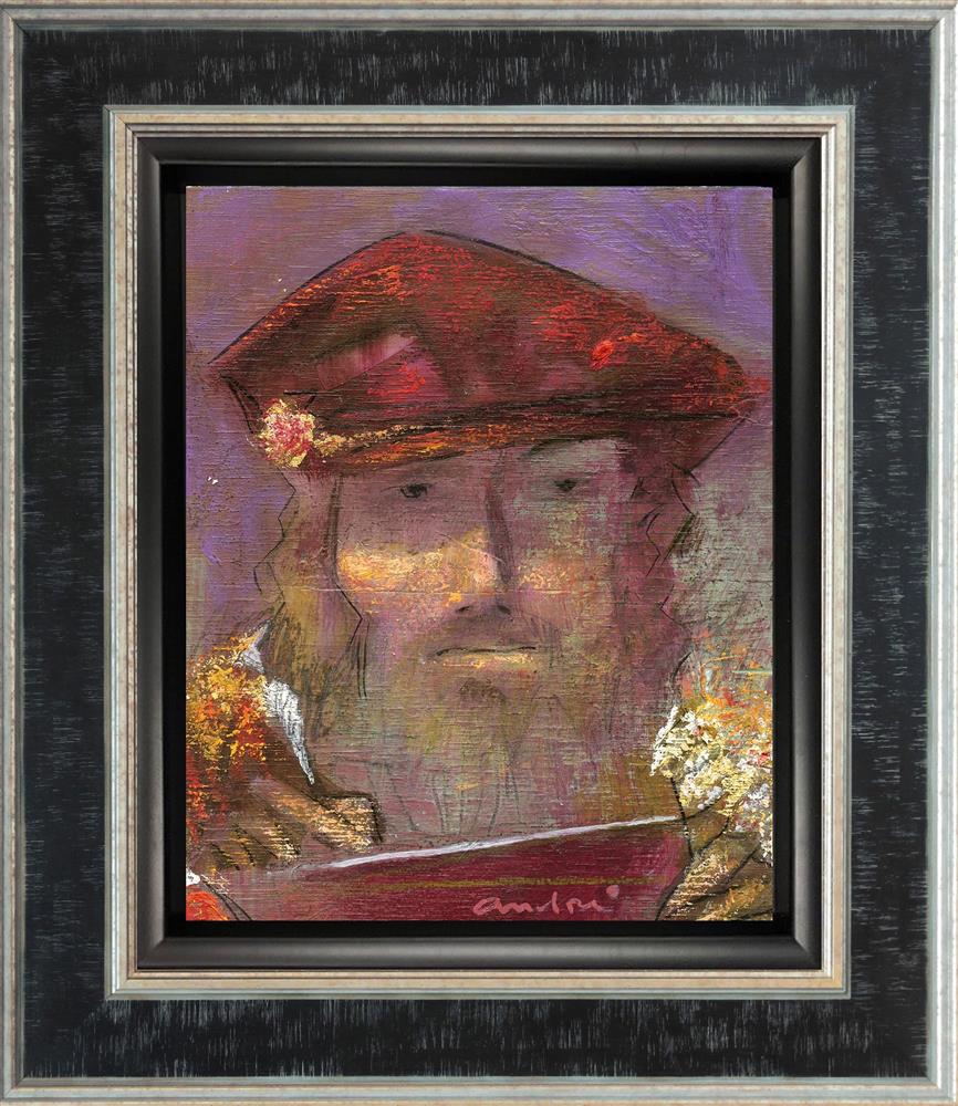Andrei Protsouk - 'Self Portrait Of Rembrandt' - Framed Original Art