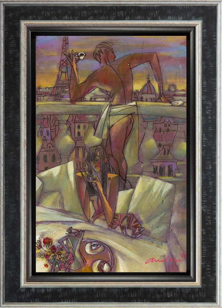Andrei Protsouk - 'Sella Nova Of Hercules' - Framed Original Art