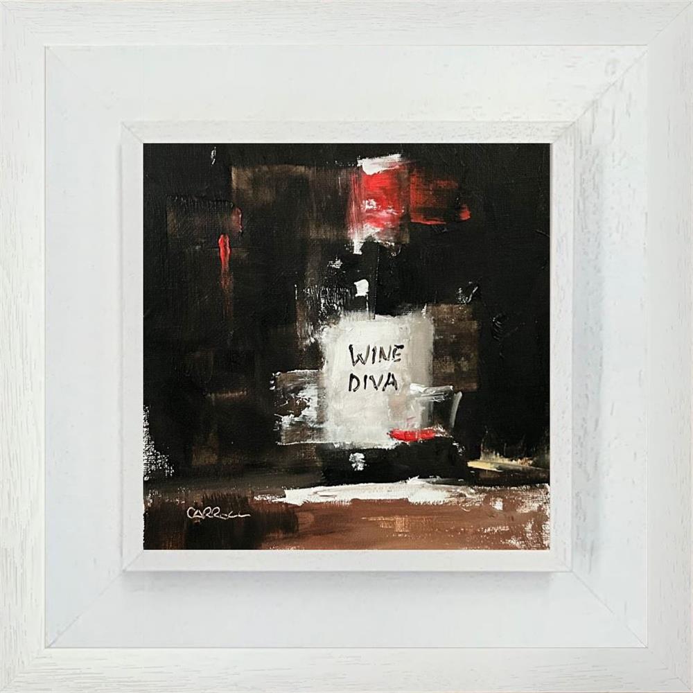 Neil Carroll -  'Wine Diva' - Framed Original Painting