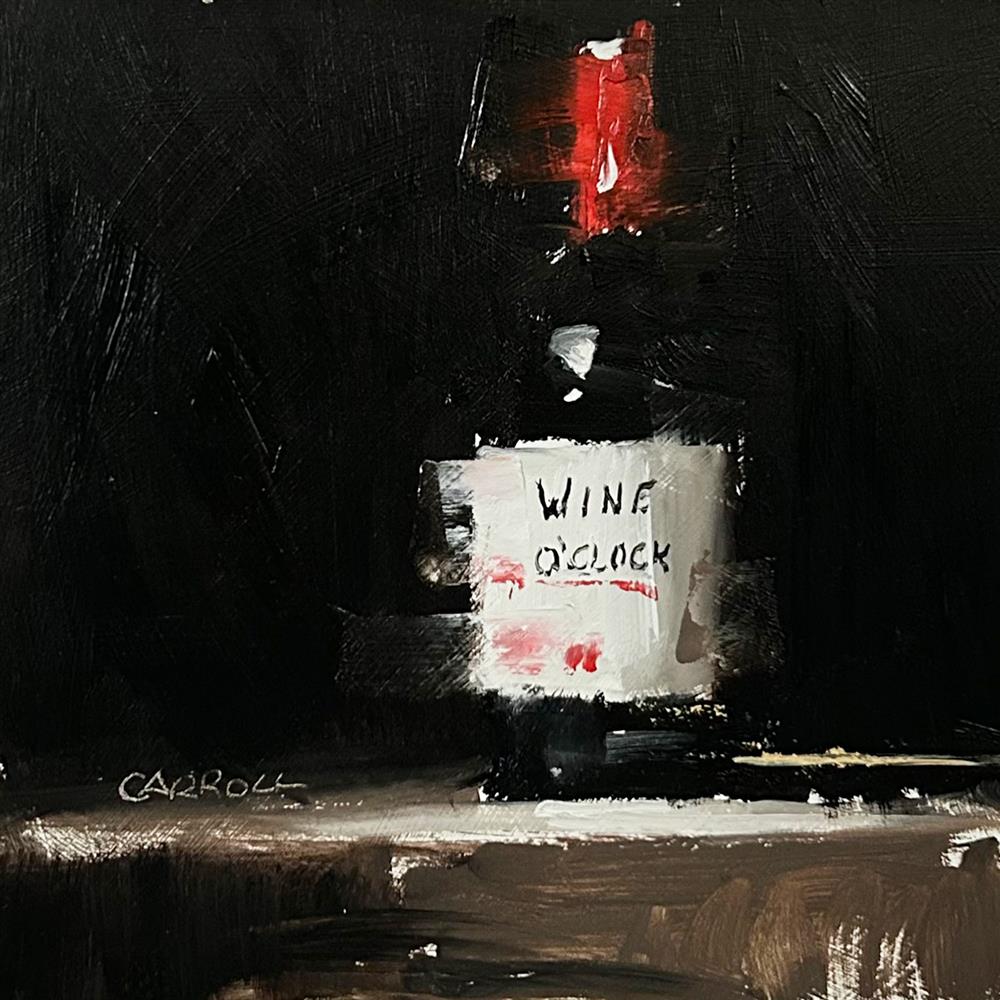 Neil Carroll -  'Wine O'Clock' - Framed Original Painting