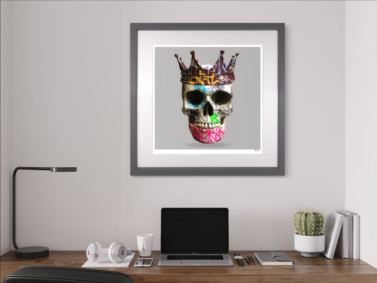 Monica Vincent - 'The King Of Mortality' - Framed Limited Edition Print