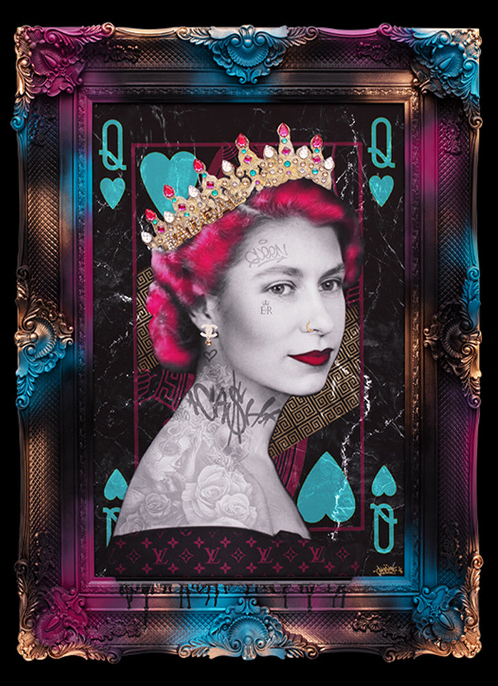 Ghost - 'Queen Of Hearts' - Framed Limited Edition