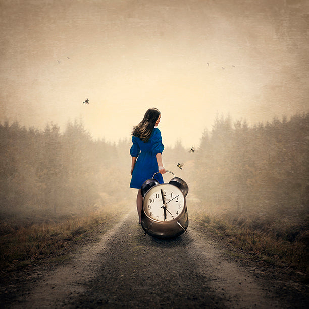 Michelle Mackie - 'Holding Onto Every Minute' - Framed Original Artwork