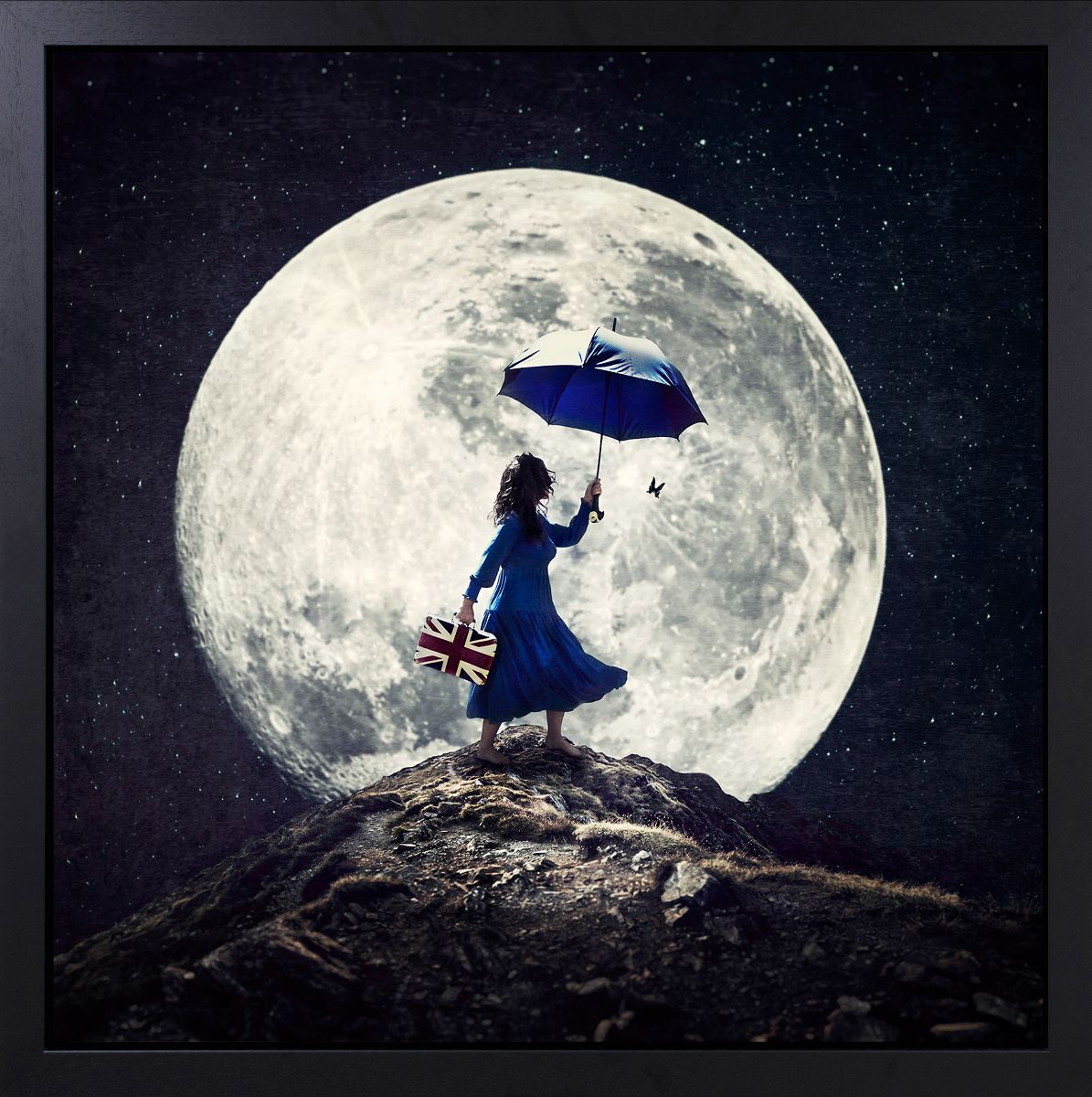 Michelle Mackie - 'I'll Stay Until The Wind Changes' - Framed Original Artwork