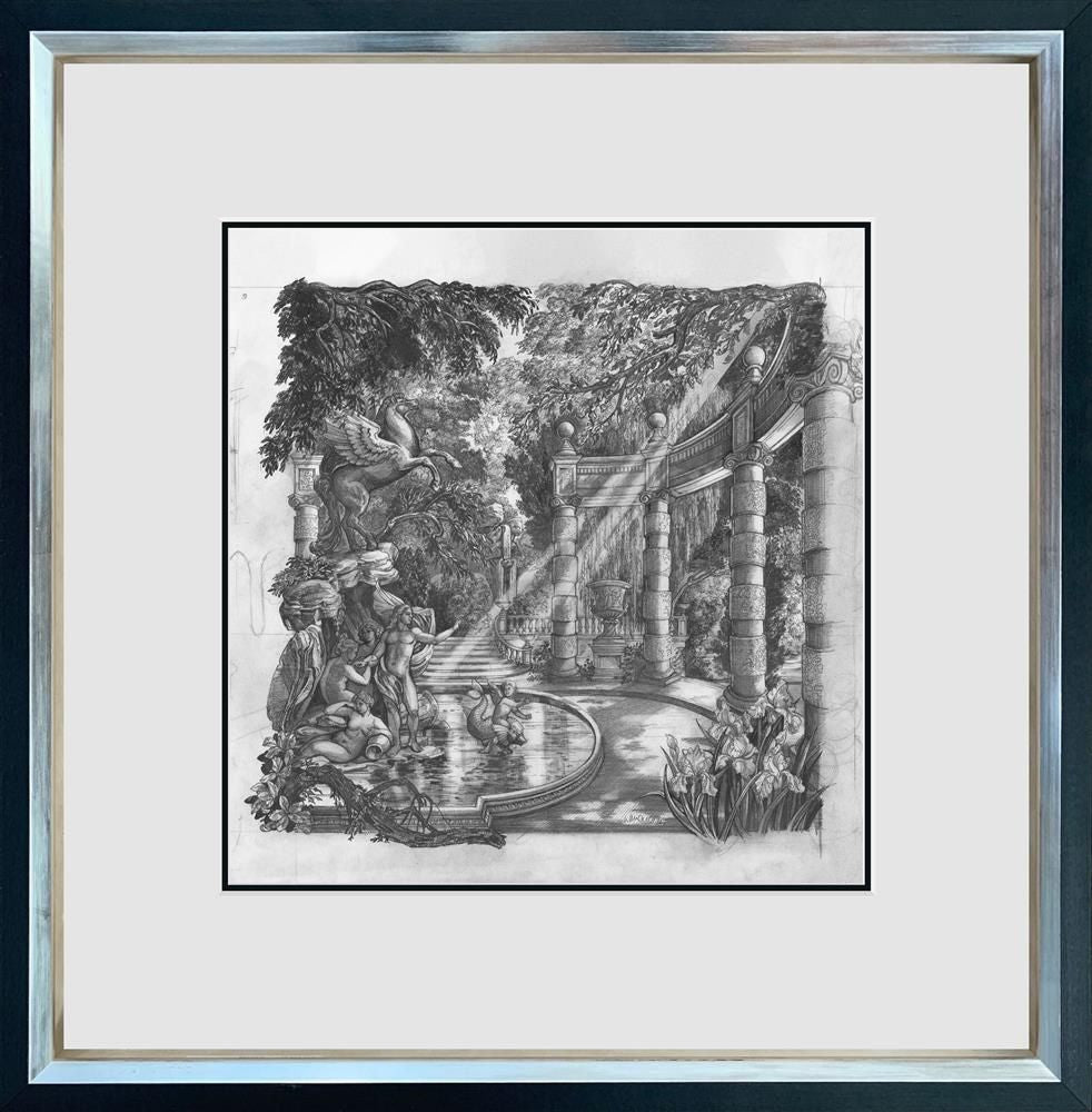 Laurence Llewelyn-Bowen - 'Mortal Toile Fountain' -  Framed Limited Edition