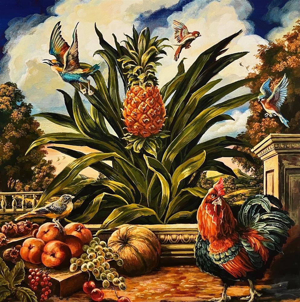 Laurence Llewelyn-Bowen - 'Coq et Ananas' -  Framed Limited Edition