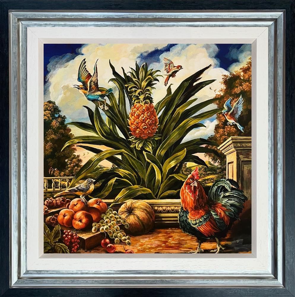 Laurence Llewelyn-Bowen - 'Coq et Ananas' -  Framed Limited Edition