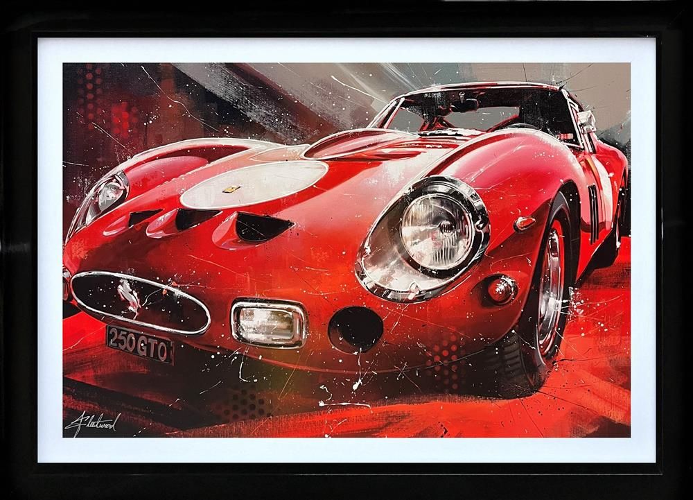 Fleetwood - 'Ferrari 250 GTO' - Framed Original Art
