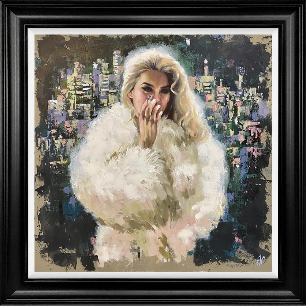 Joss Clapson - 'City Angel' - Framed Original Art