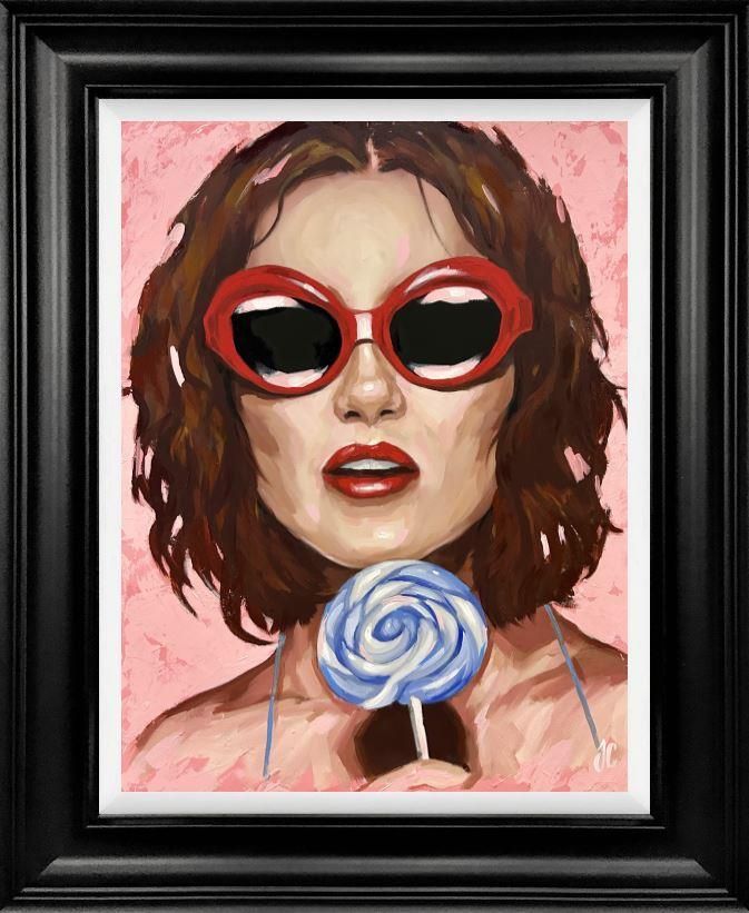 Joss Clapson - 'I Love Candy' - Framed Original Art