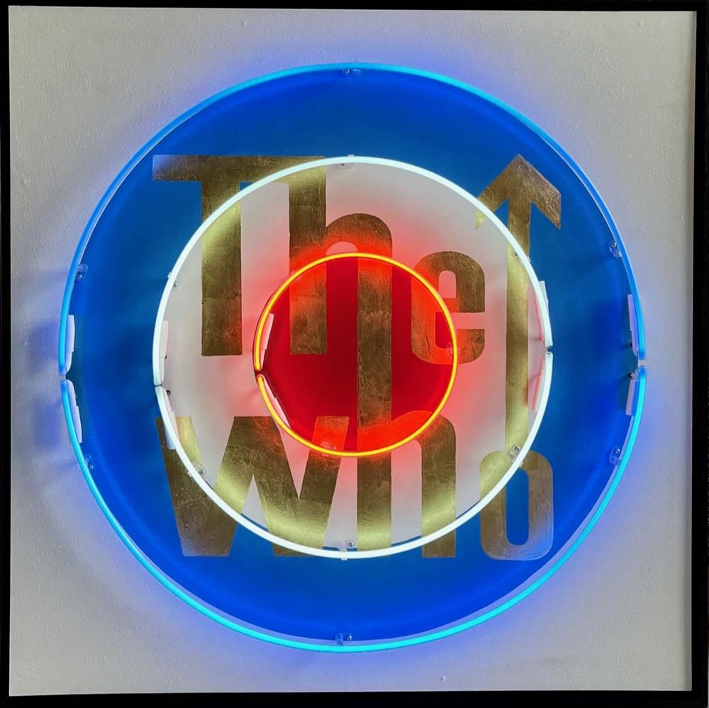 Illuminati Neon - 'The Who' - Framed Original Neon Artwork