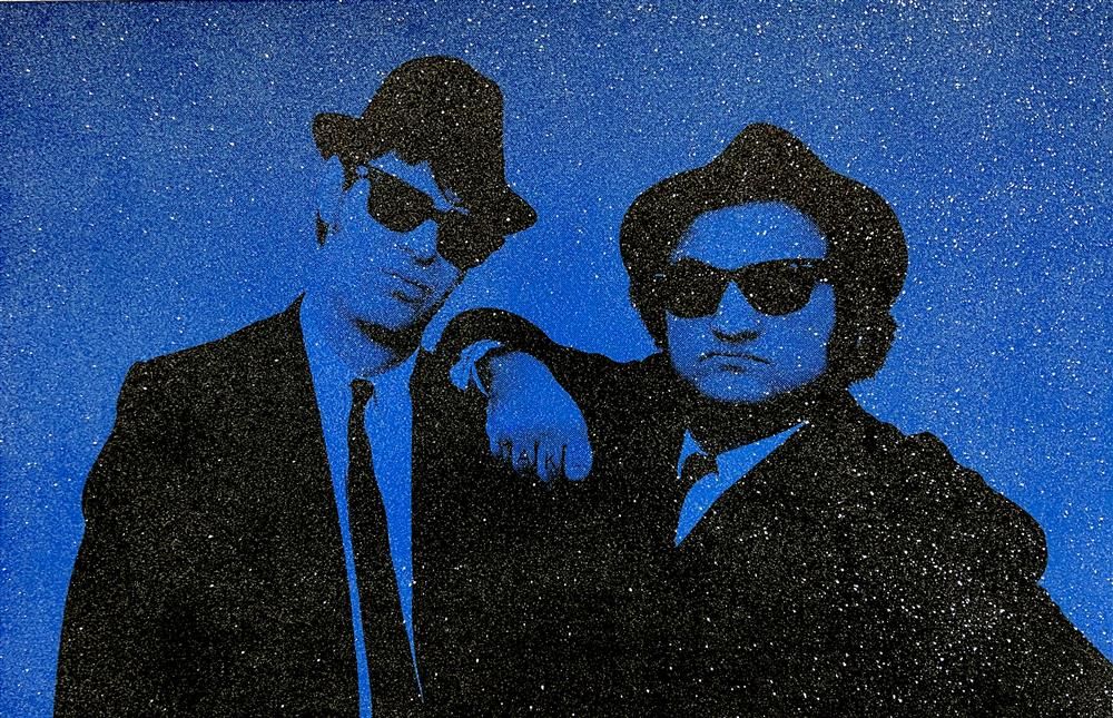Fezz - 'The Blue Brothers' - Framed Original Artwork