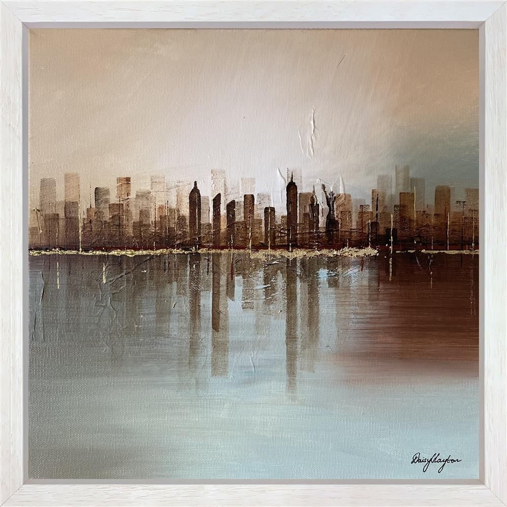 Daisy Clayton -  'Manhattan Haze' - Framed Original Artwork