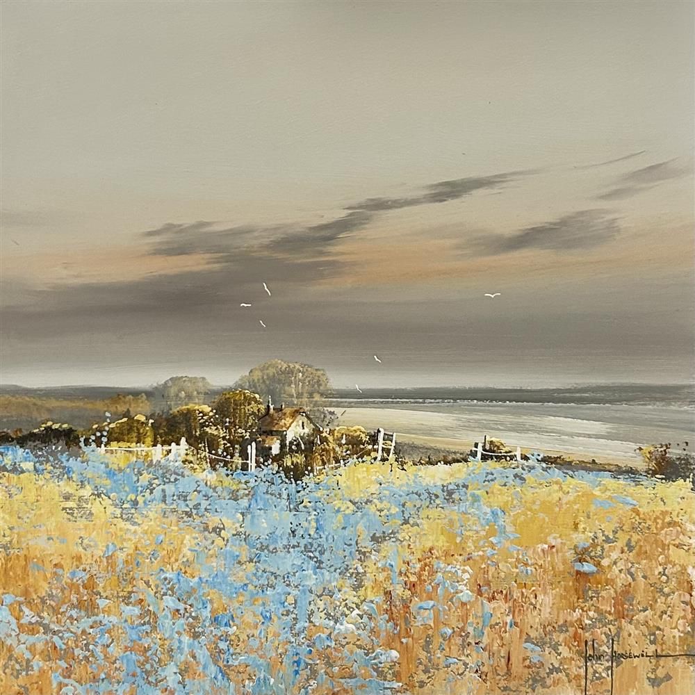 John Horsewell - 'Sky Blue Forever' - Framed Original Artwork