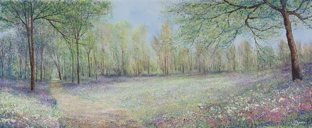 Chris Bourne - 'The Woodland Comes Alive' - Framed Original Art