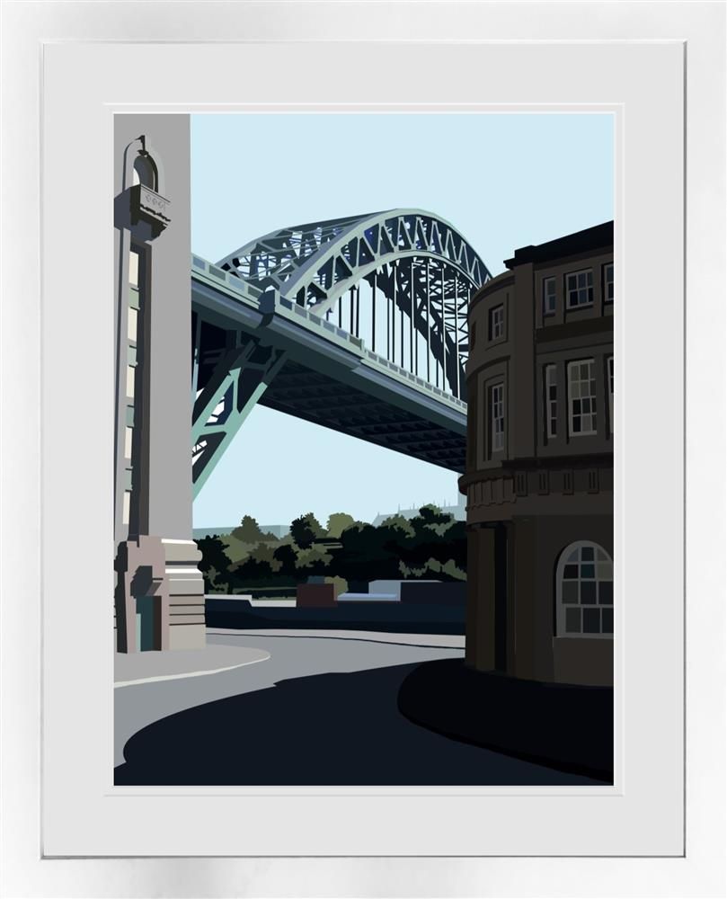 Oshe- 'Tyne Bridge' - Framed Limited Edition