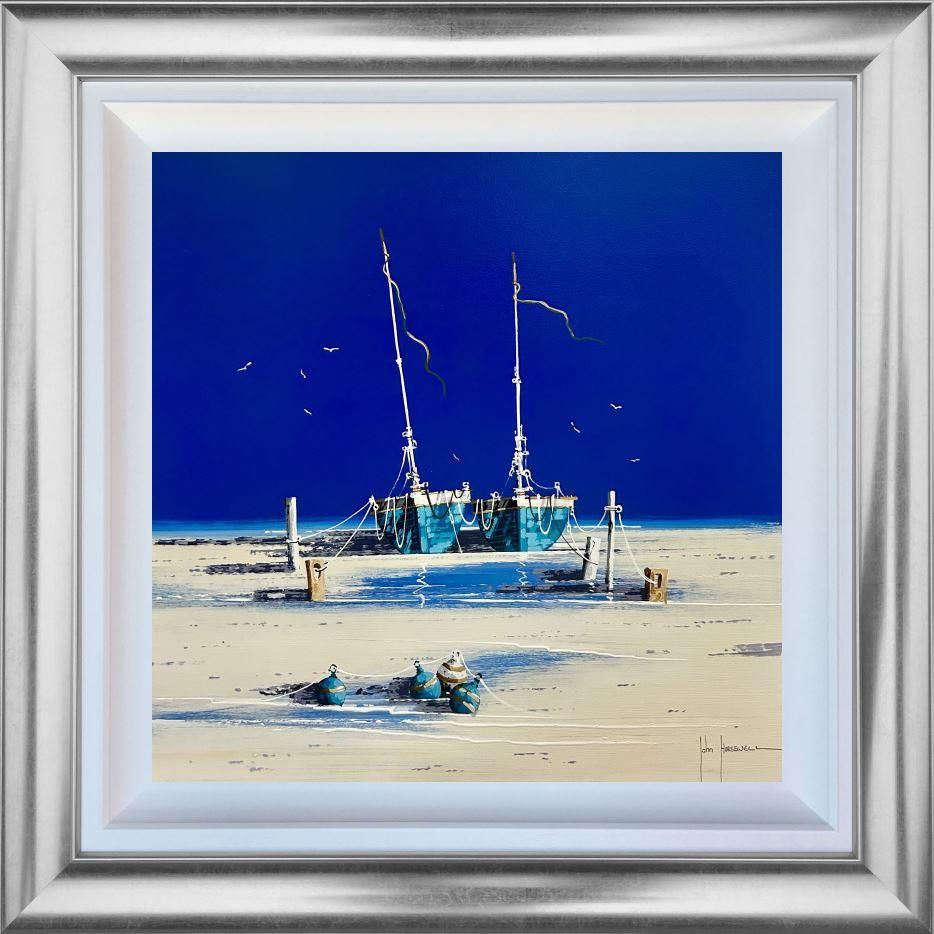 John Horsewell - 'Splash In The Ocean' - Framed Original Artwork