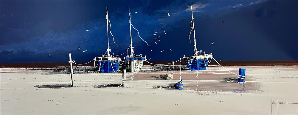 John Horsewell - 'Stormy Times Ahead' - Framed Original Artwork