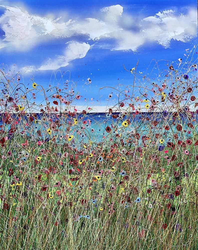 Lisa Pang - 'The Beautiful Day' - Framed Original Artwork