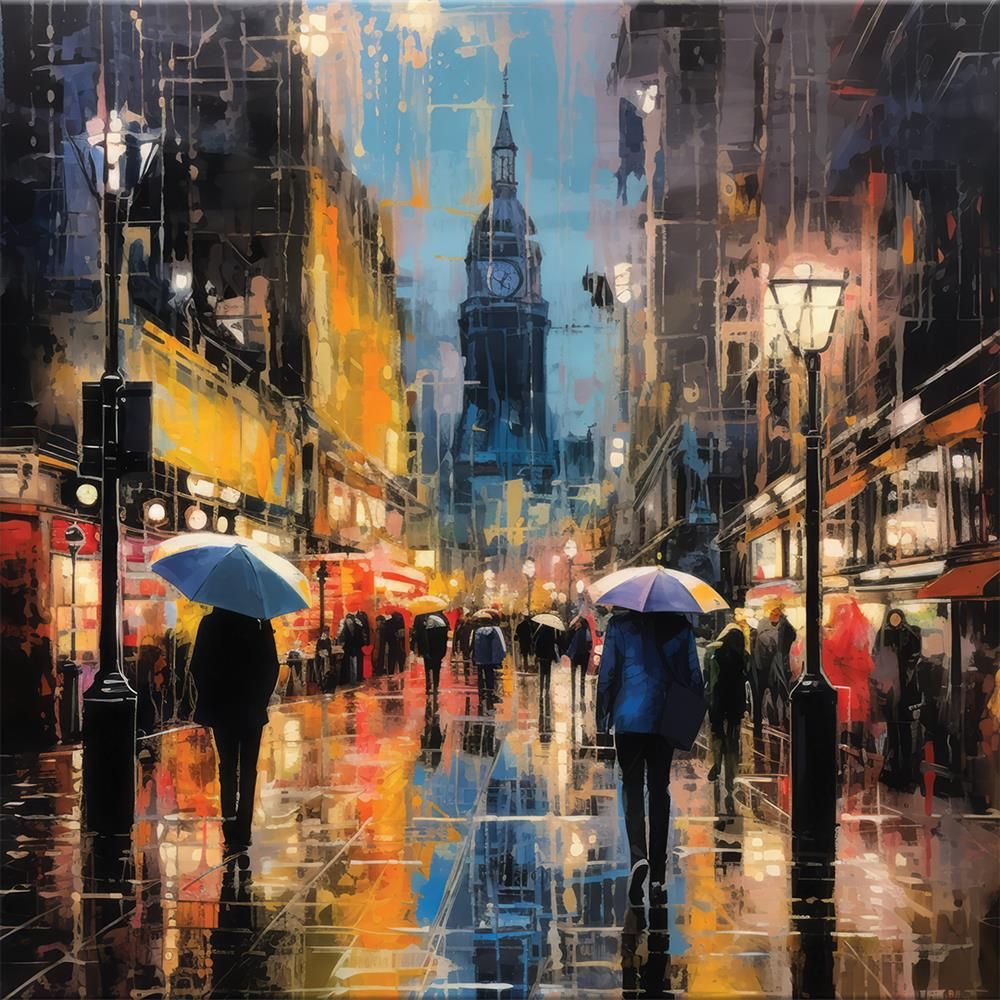 Leander - 'City Lights In The Rain' - Studio Limited Edition