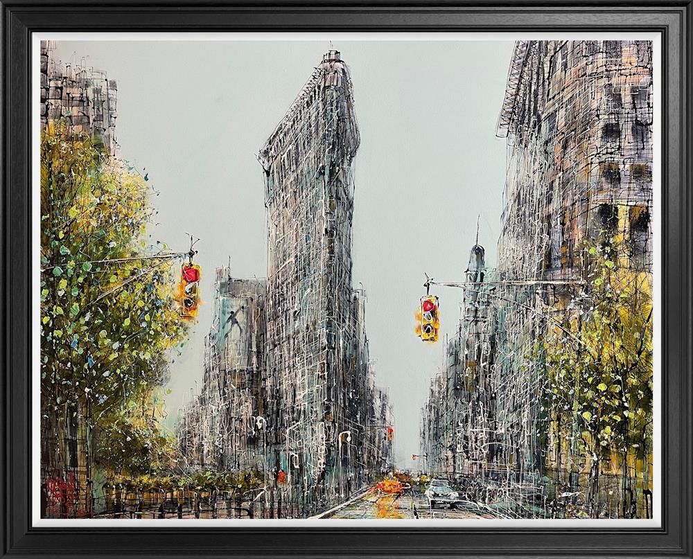 Nigel Cooke - 'Business In NYC'  - Framed Original Artwork