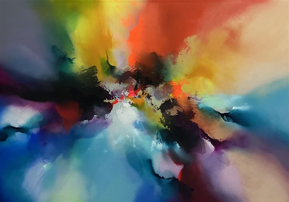 Craig Foord - 'Rainbow Embrace' - Framed Original Artwork