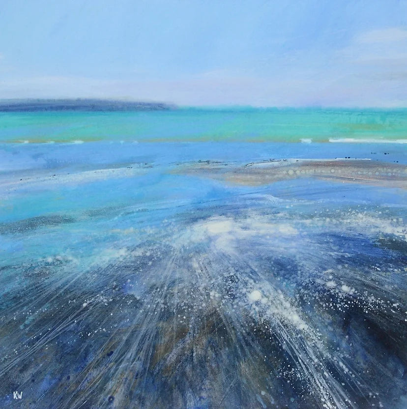 Kate Wade - 'Emerald Sea' - Framed Limited Edition