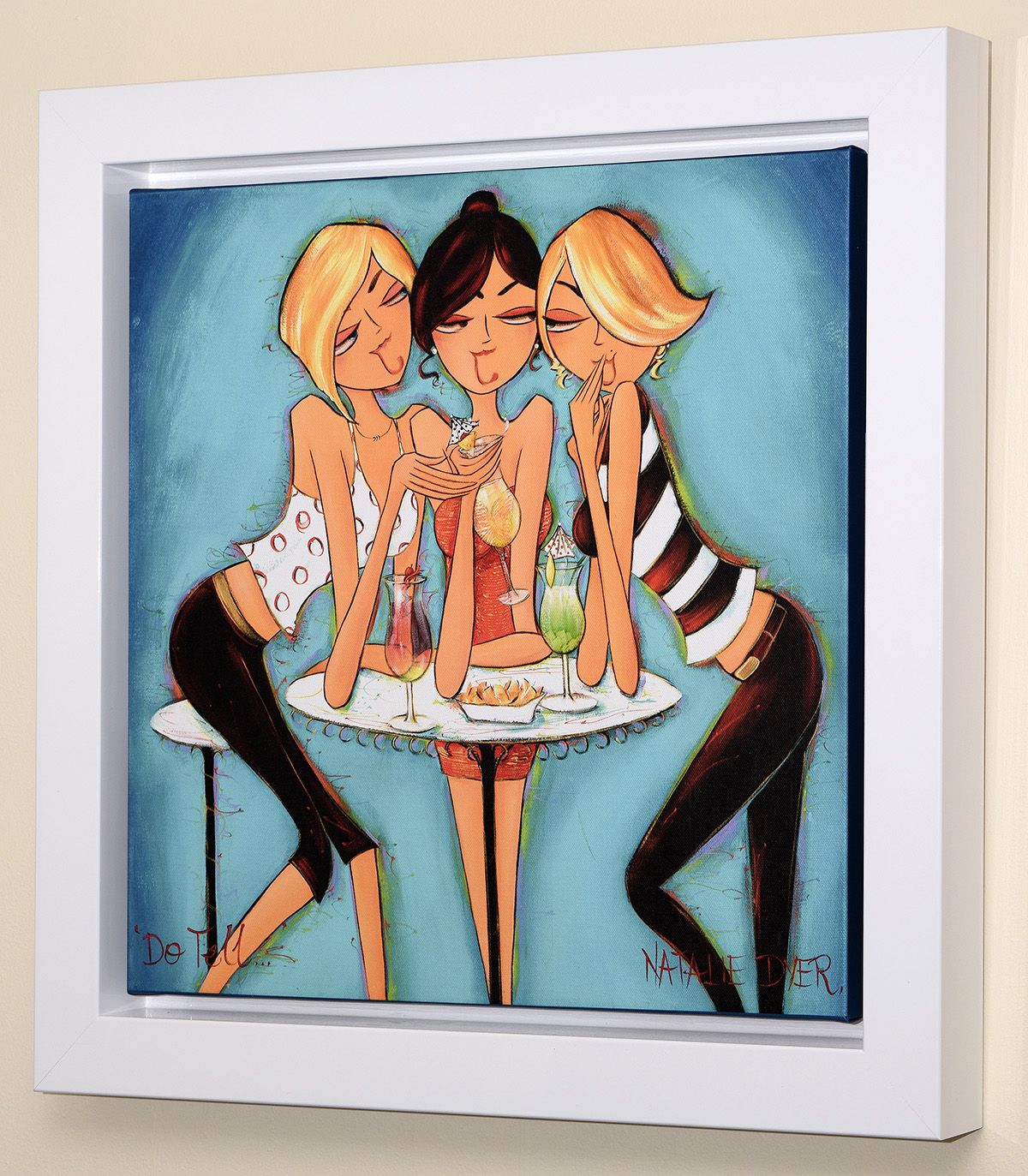 Natalie Dyer - 'Do Tell' - Limited Edition Print  - Women With Attitude Series