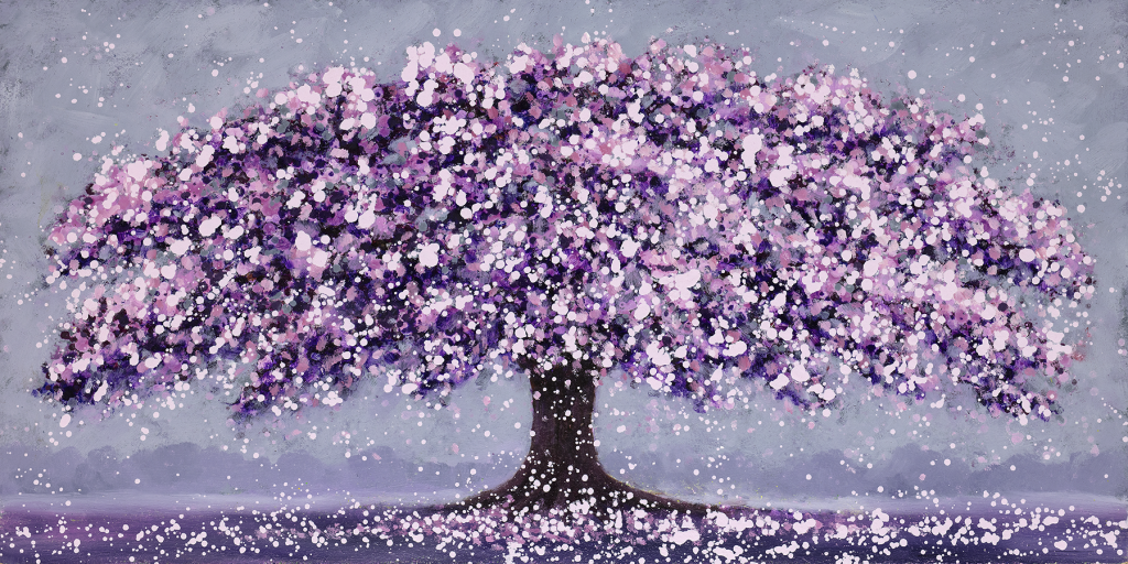 Chris Pennock - 'Falling White Blossom' - Framed Limited Edition