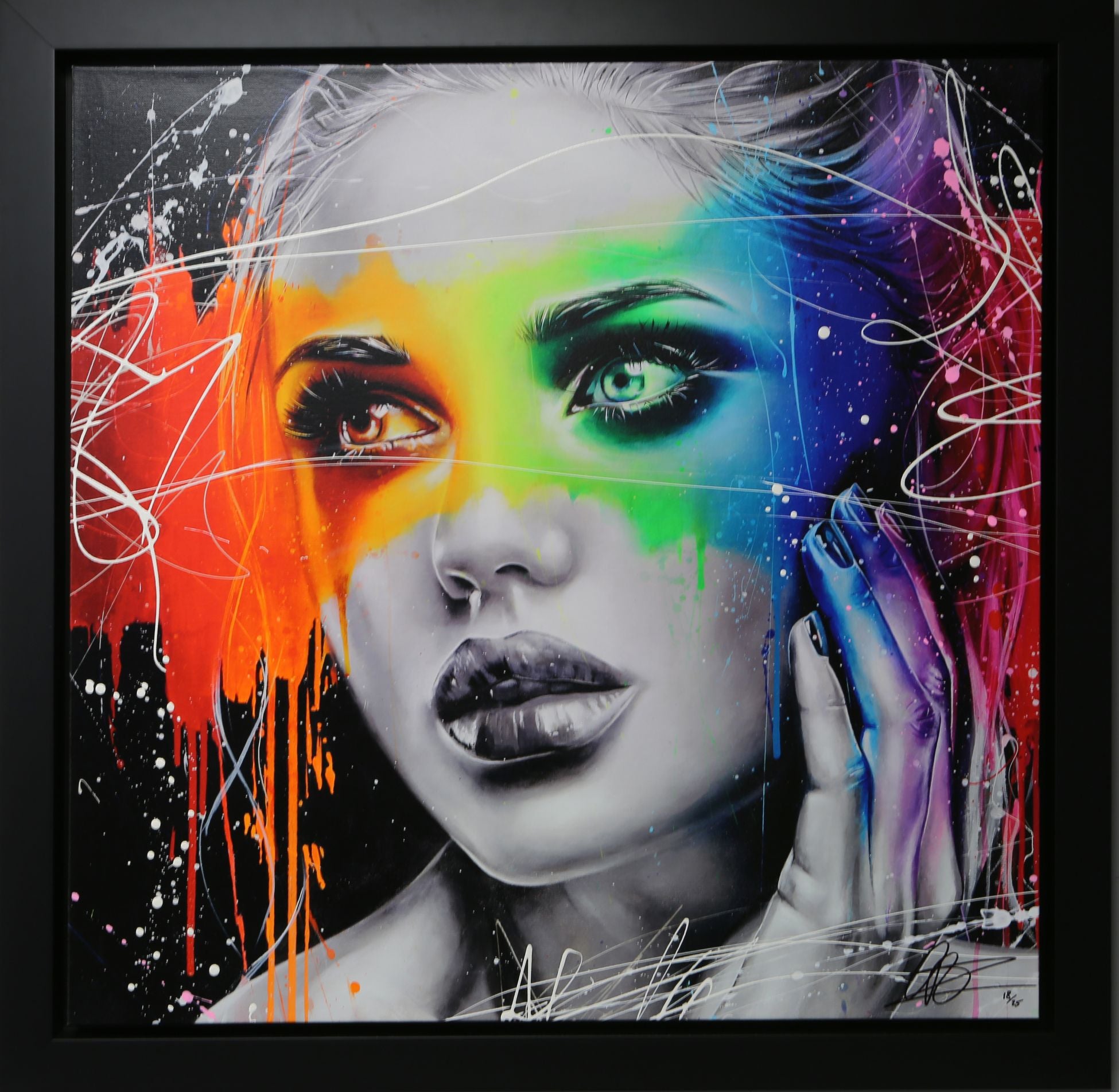 Emma Grzonkowski - 'Rainbow In The Dark' - Framed Limited Edition