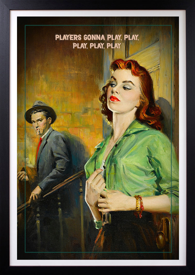 Sam Wolfe - 'Player's Gonna Play' - Framed Limited Edition
