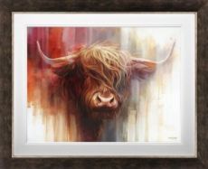 Ben Jeffery - 'Red Bull' - Framed Limited Edition Art (Canvas)