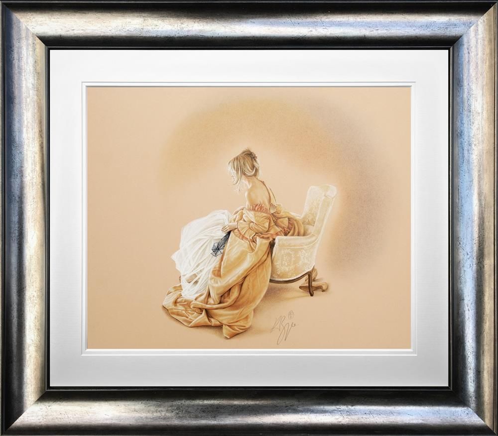 Kay Boyce - 'Sitting Pretty' - Framed Limited Edition Art