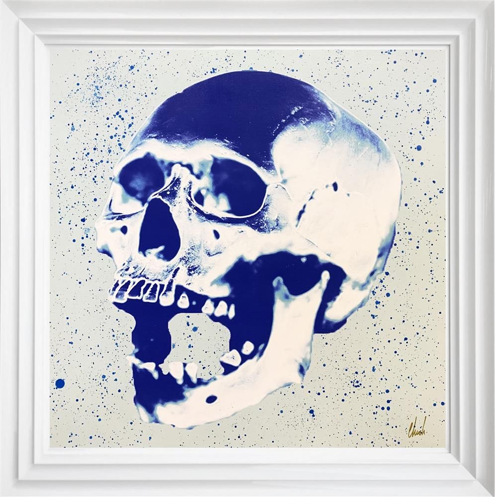 Chuck - 'Electric Blue' - Framed Limited Edition Art
