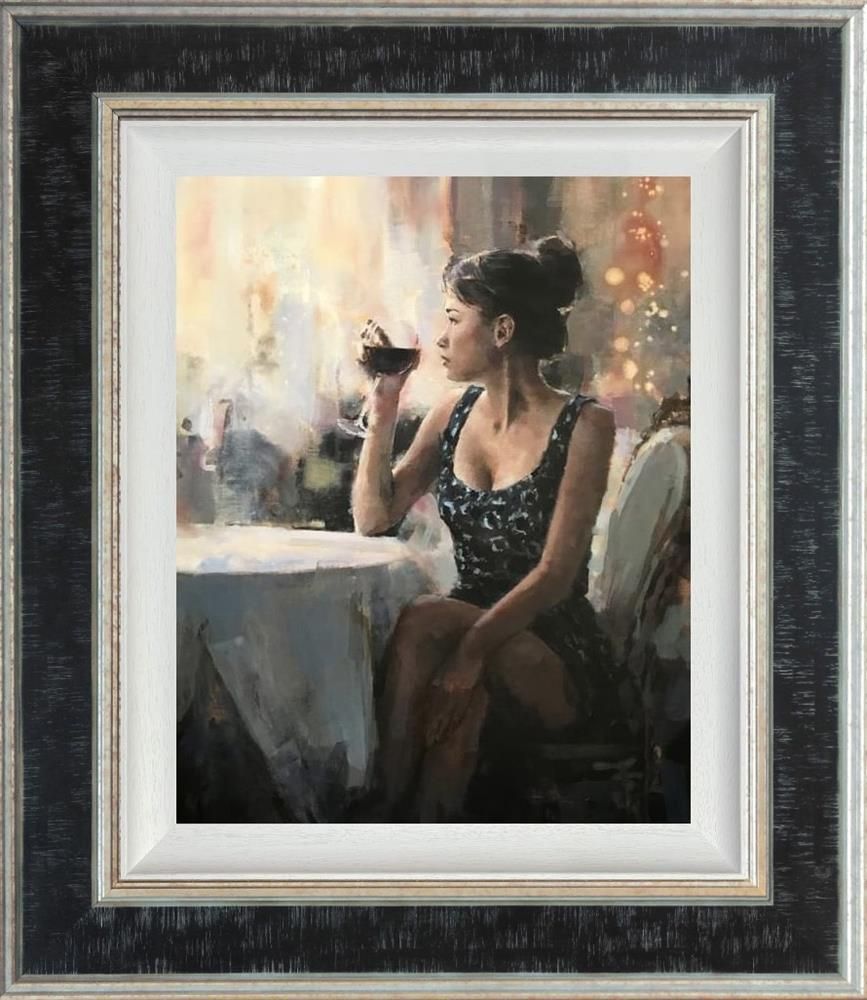 Tony Hinchliffe - 'Waiting For you - Canvas' - Framed Limited Studio Edition