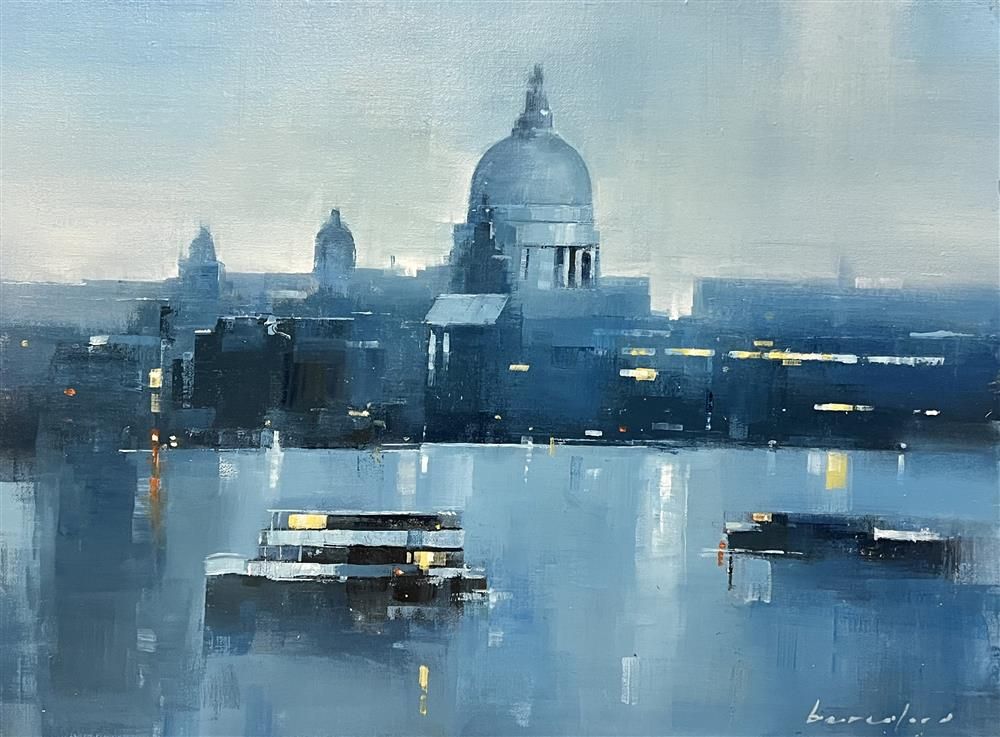 Mark Beresford - 'As London Sleeps' - Framed Original Artwork